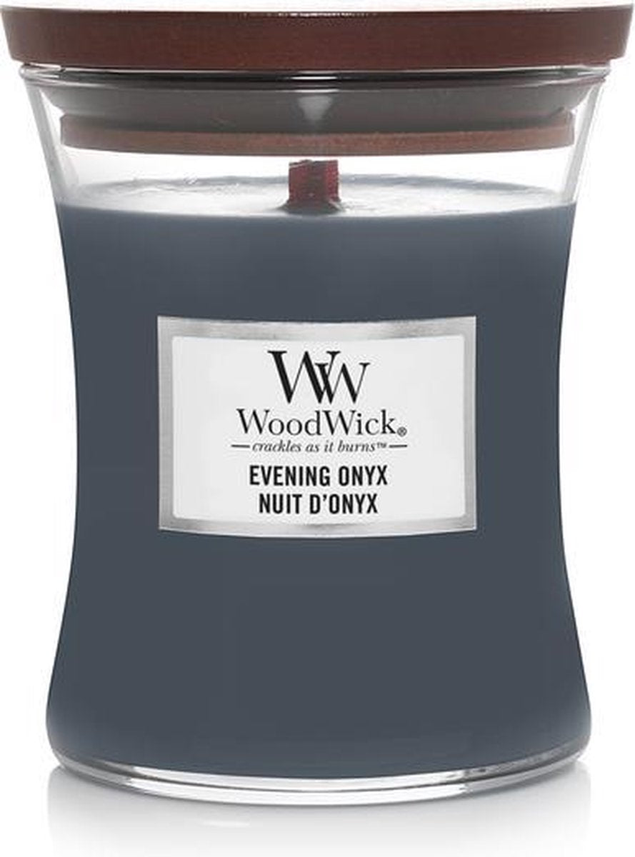 WoodWick Evening Onyx Candle Medium