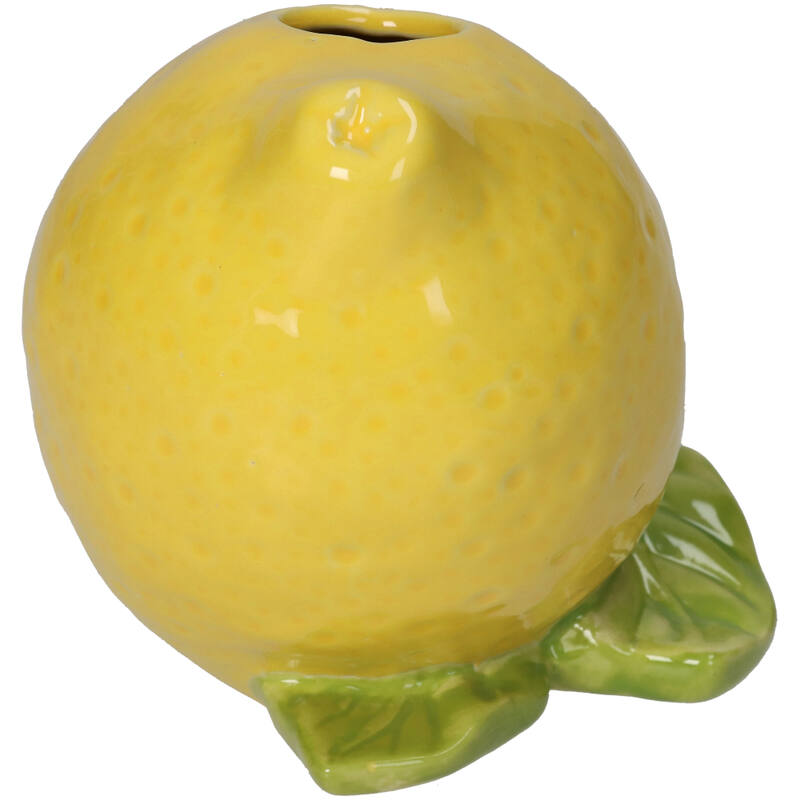 Vaasje - citroen fijn aardewerk multi
