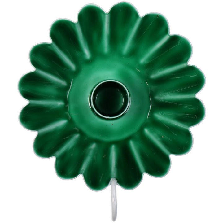 Kandelaar - cupecake kandelaartjes metaal groen