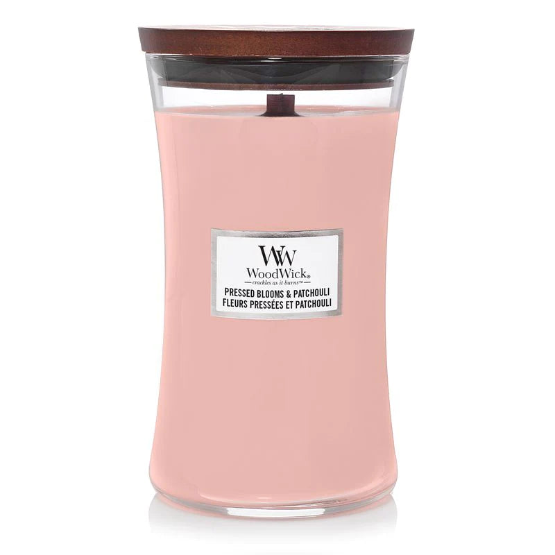 WoodWick Pressed Blooms & Patchouli Candles Large