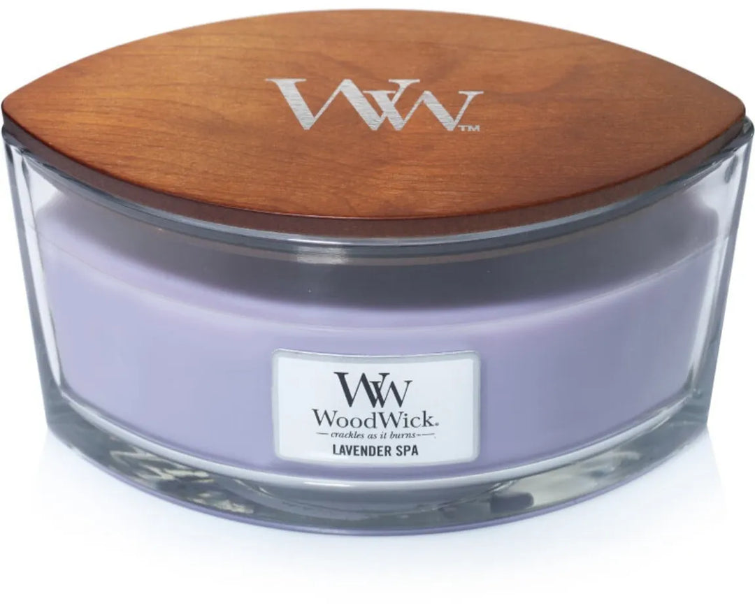 WoodWick Lavender Spa Candle Ellipse