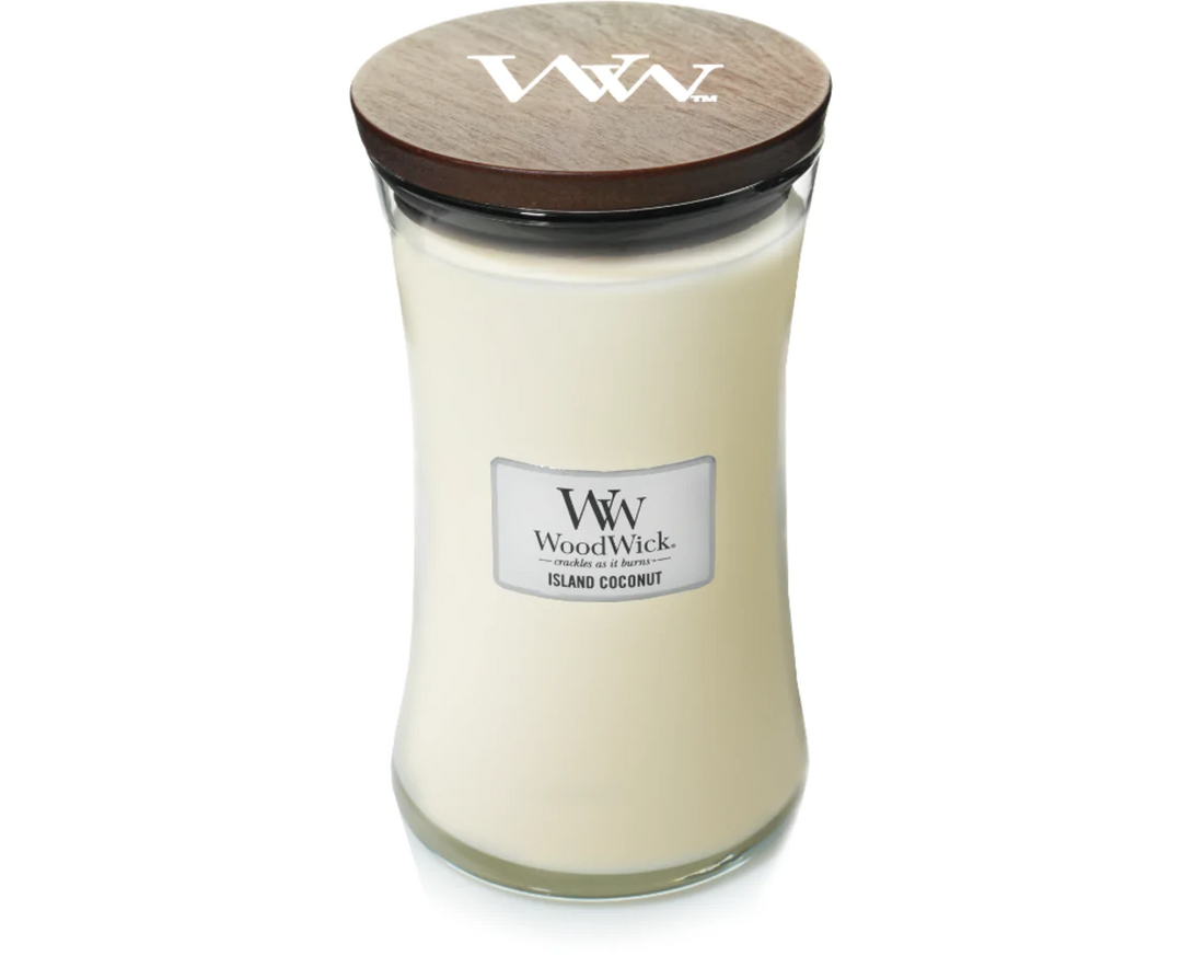 WoodWick Island Coconut Candles Large